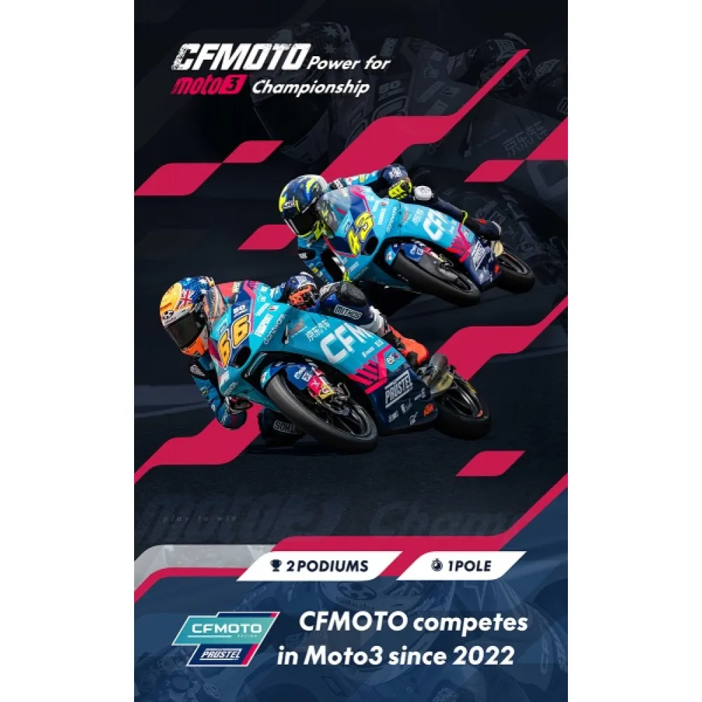 MOTO3 701110-00730 Standing poster