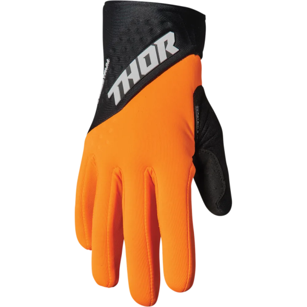Pirštinės Thor Spectrum COLD Juoda/Oranžinė