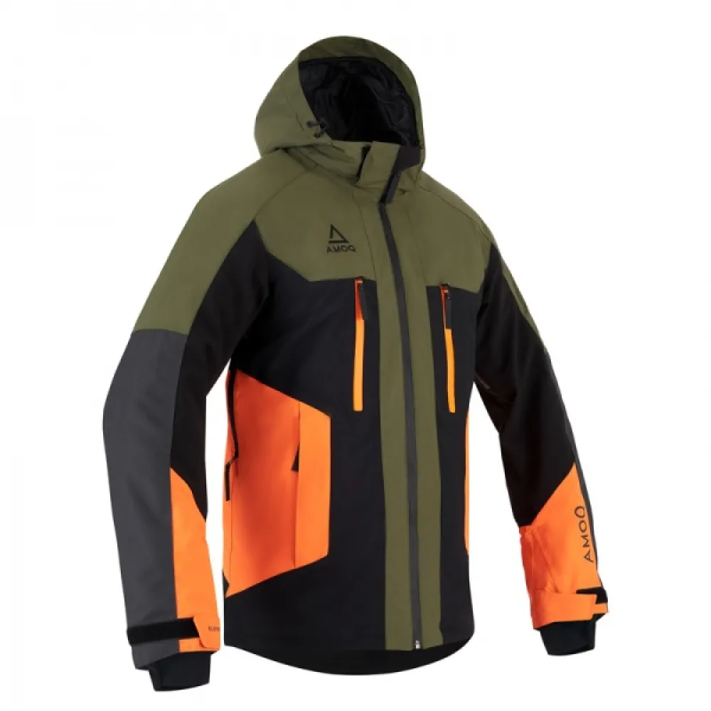 Striukė AMOQ Aspect Jacket Military Green/Orange