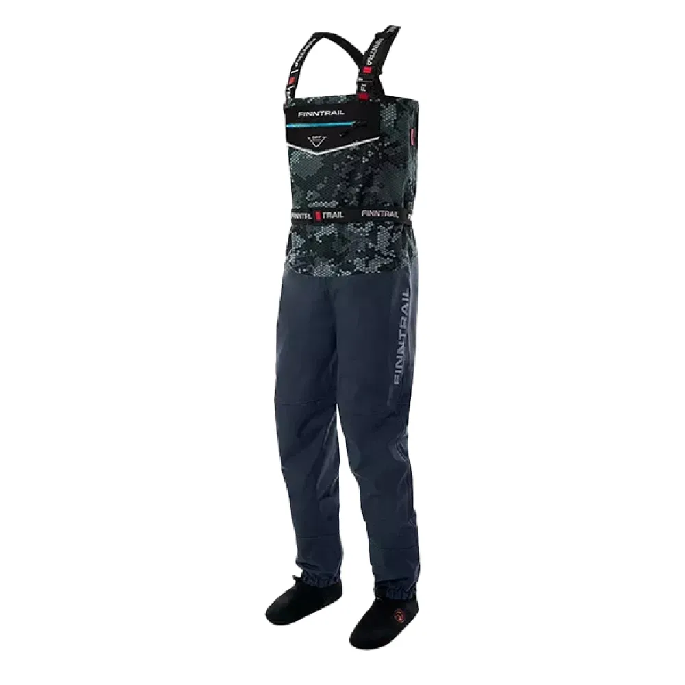 Kombinezoninės kelnės Finntrail Enduro 1539 CamoGrey