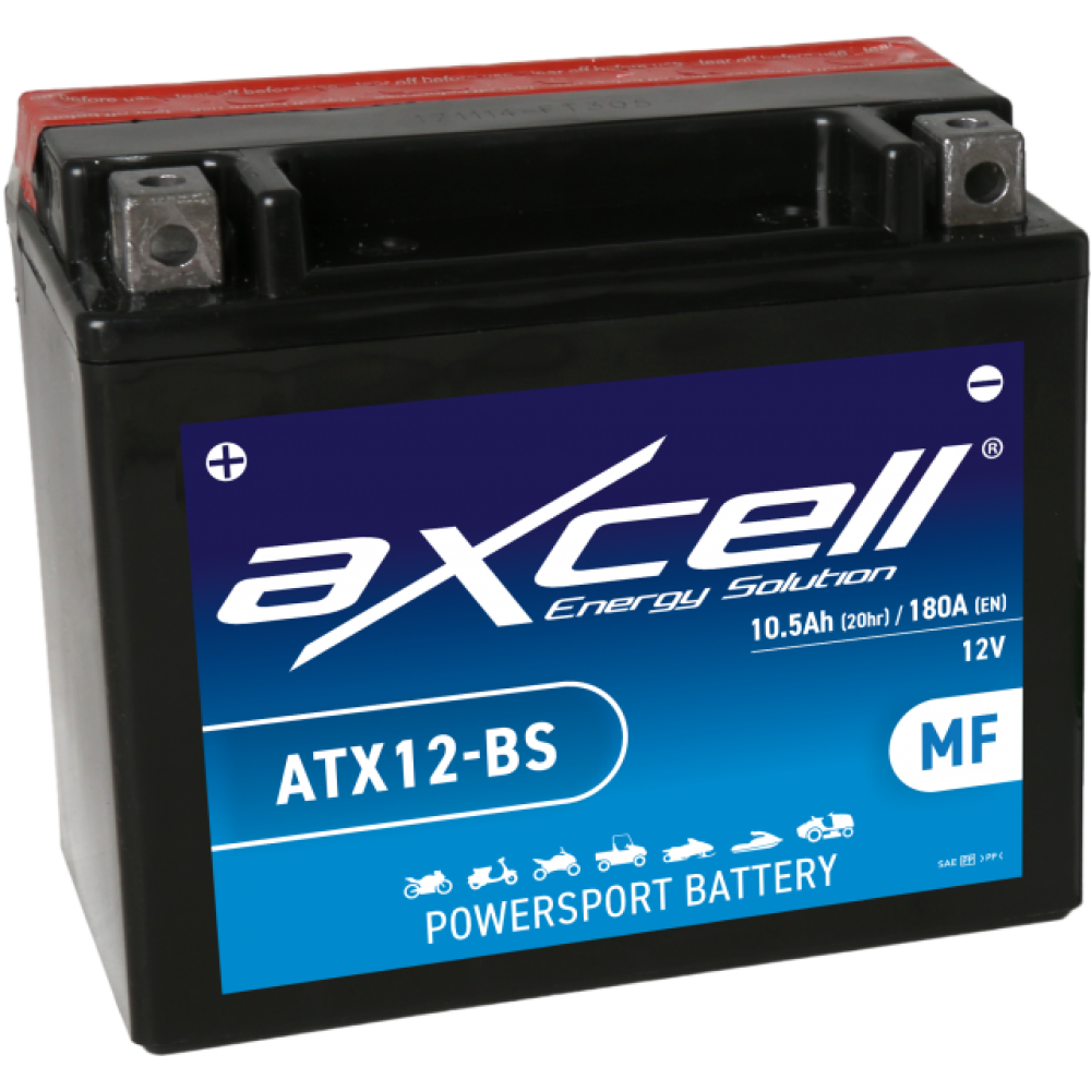 Akumuliatorius Axcell 10 Ah MF 12V 180A 150x87x130mm