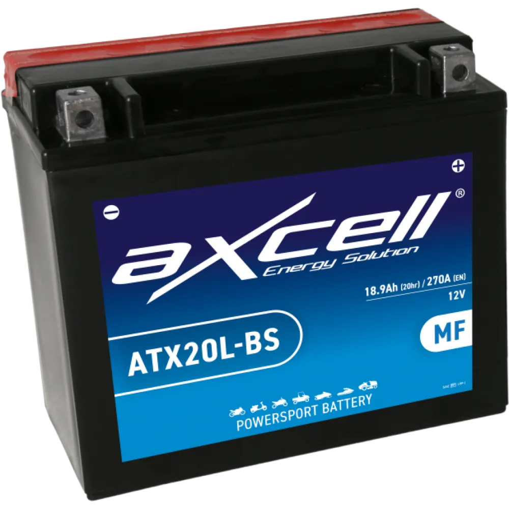 Akumuliatorius Axcell 18 Ah MF 12V 270A 175x87x155mm