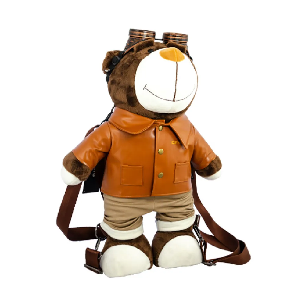 Meškiukas - kuprinė CFMOTO Teddy Bear Pilot Theme