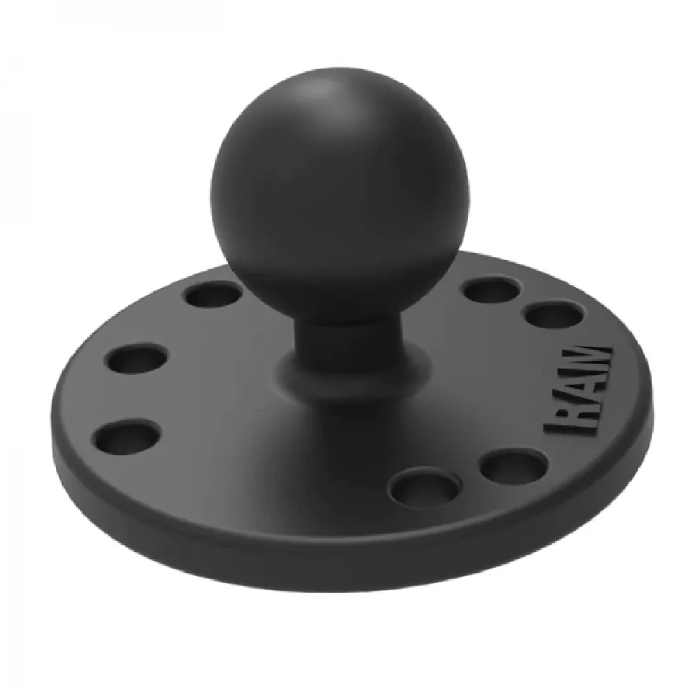 RAM® Pagrindas su 1 col. dydžio guminiu rutuliuku RAM-B-202U