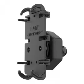 RAM® X-Grip® Didelio telefono laikiklis su antivibracine sistema Vibe-Safe™ ir guminiu kamuoliuku RAM-HOL-PD4-462B