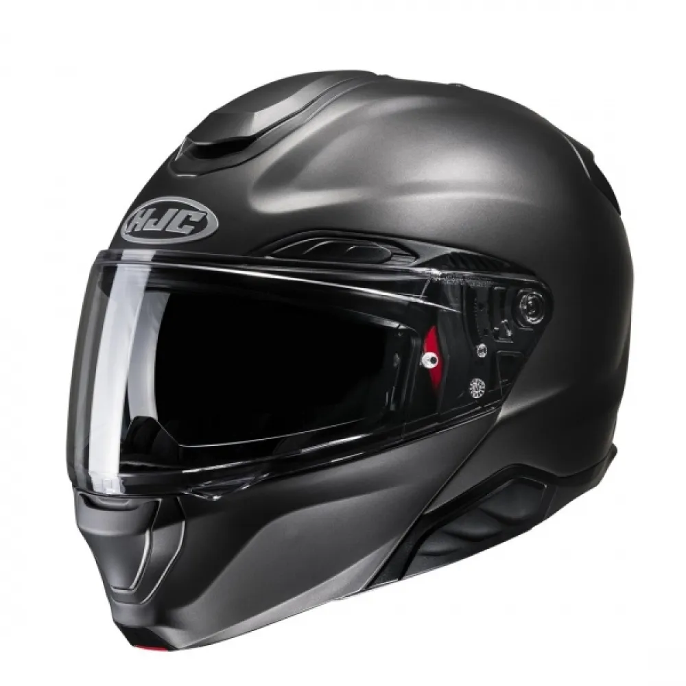 Šalmas modulinis HJC RPHA91 Semi Flat TITANIUM M