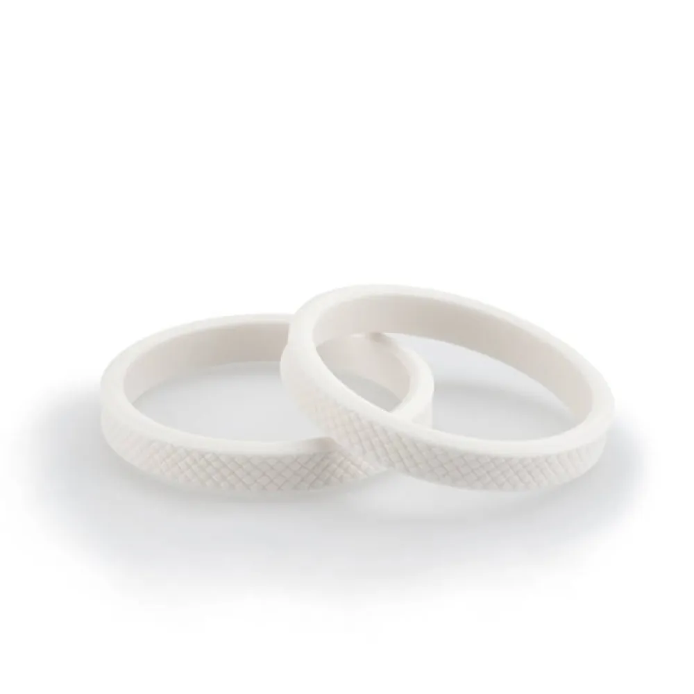 Spare rubber rings PUIG VINTAGE 2.0, baltos spalvos
