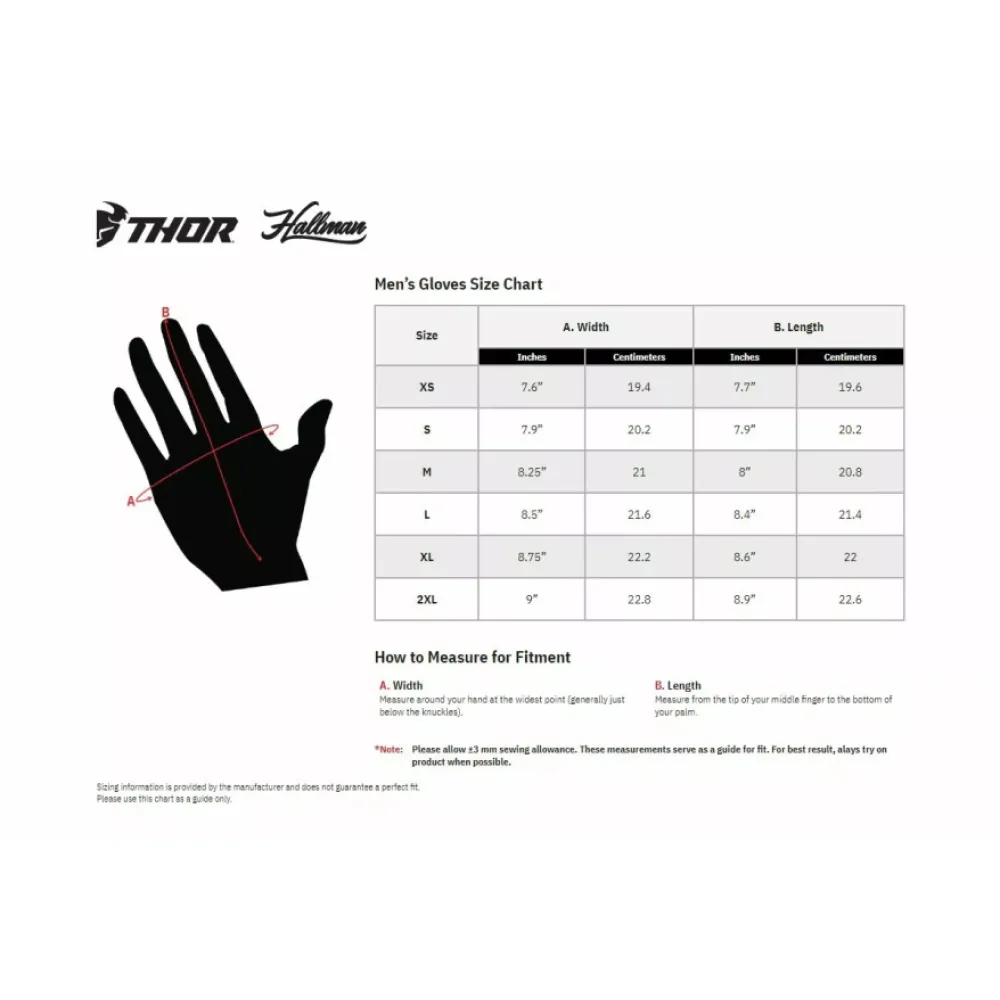 Pirštinės THOR Sector Gloves Juodos S 3330-5854