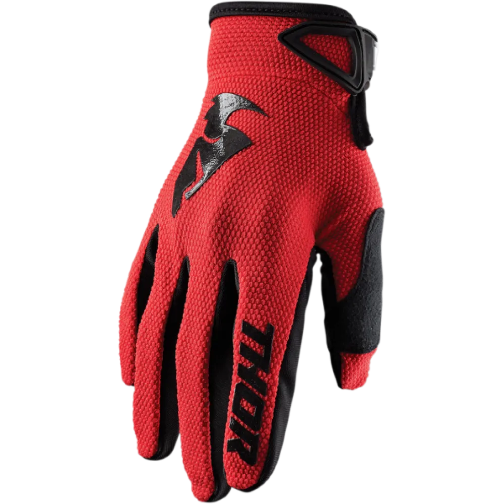 Pirštinės THOR Sector Gloves Raudonos