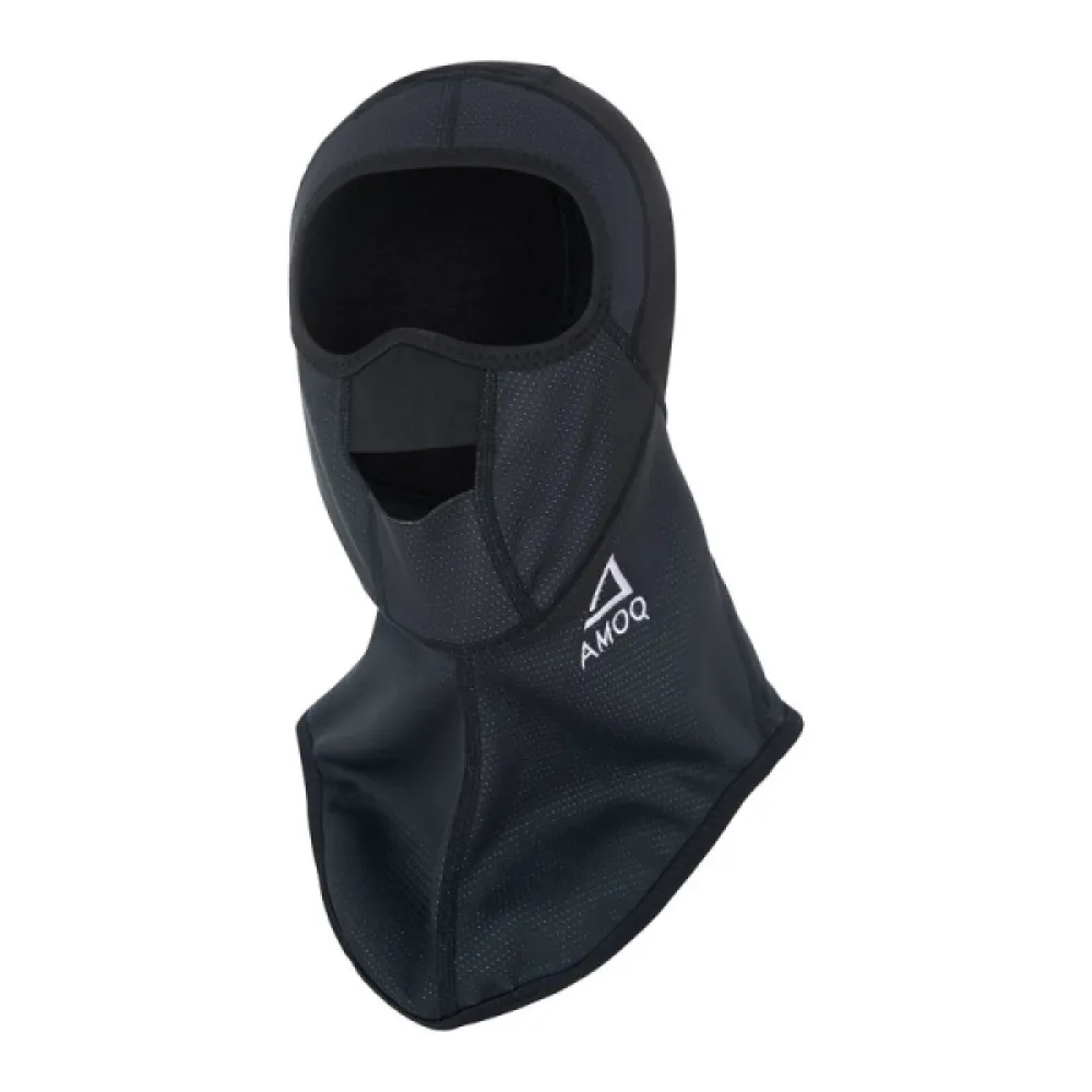 Pošalmis AMOQ Balaclava Windstopper Juodas