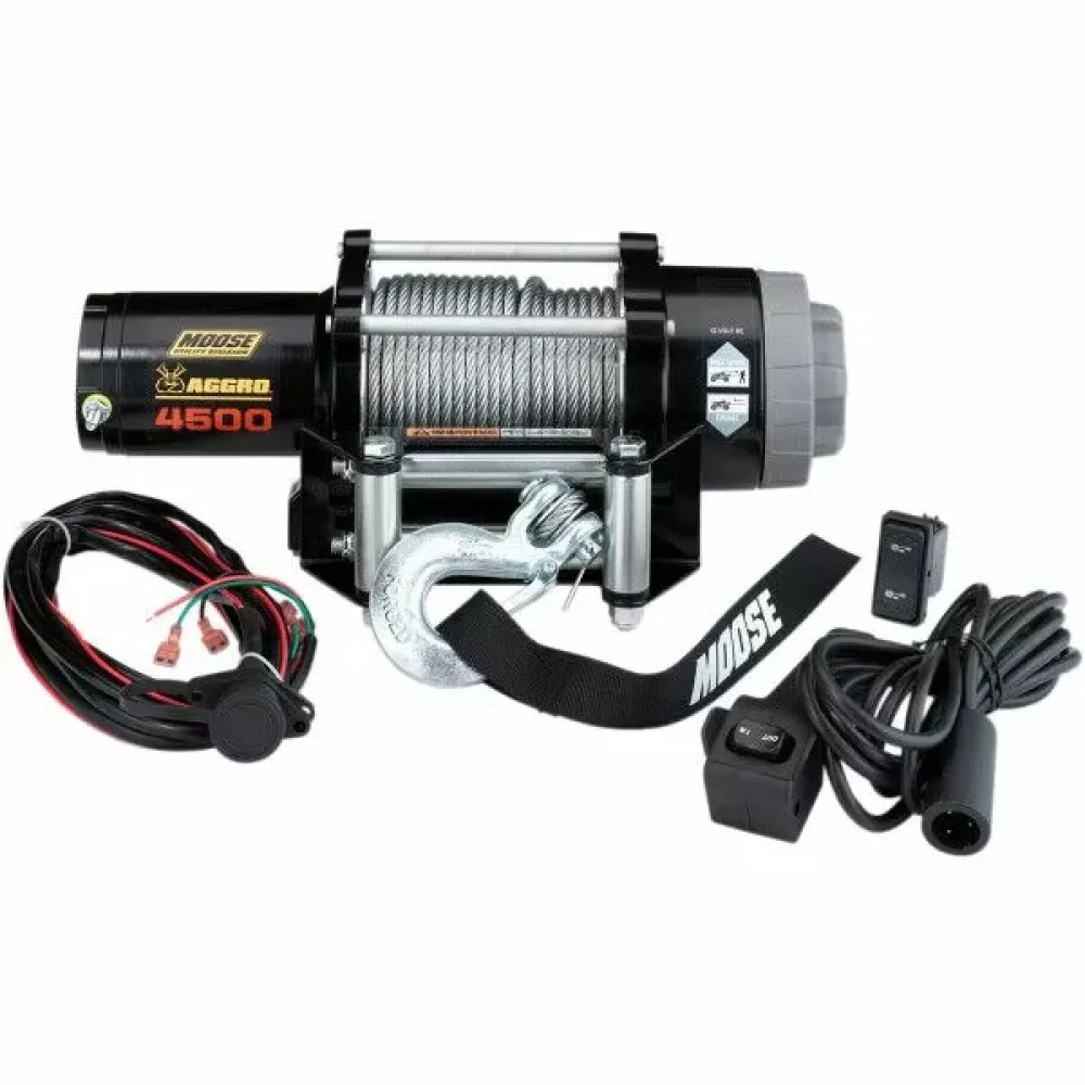 Gervė MOOSE su vieliniu lynu Winch 4500LBS 106057