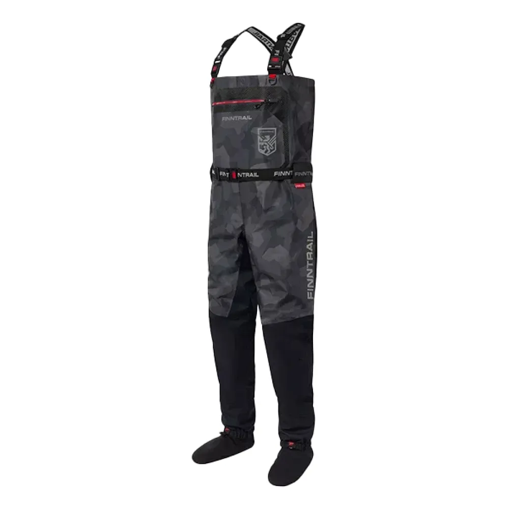 Kombinezoninės kelnės Finntrail Speedmaster 1528 CamoShadow Black