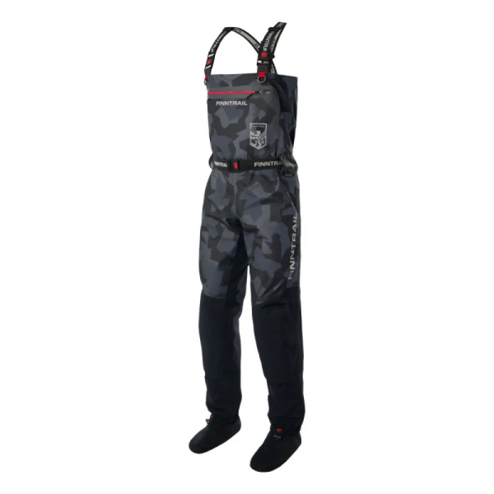 Kombinezoninės kelnės Finntrail Speedmaster 1528 CamoShadow Black XL