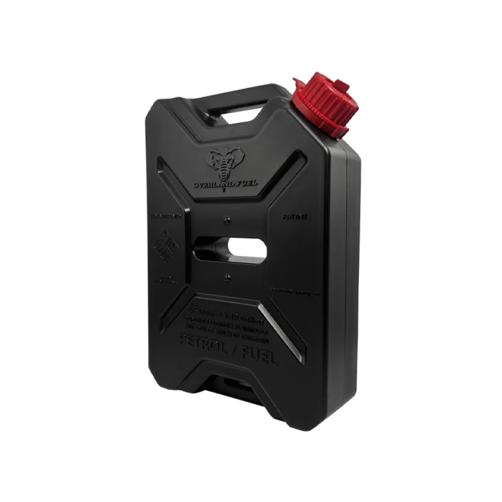 Degalų bakelis Overland Fuel 4.5 L Jerry Can Juodas