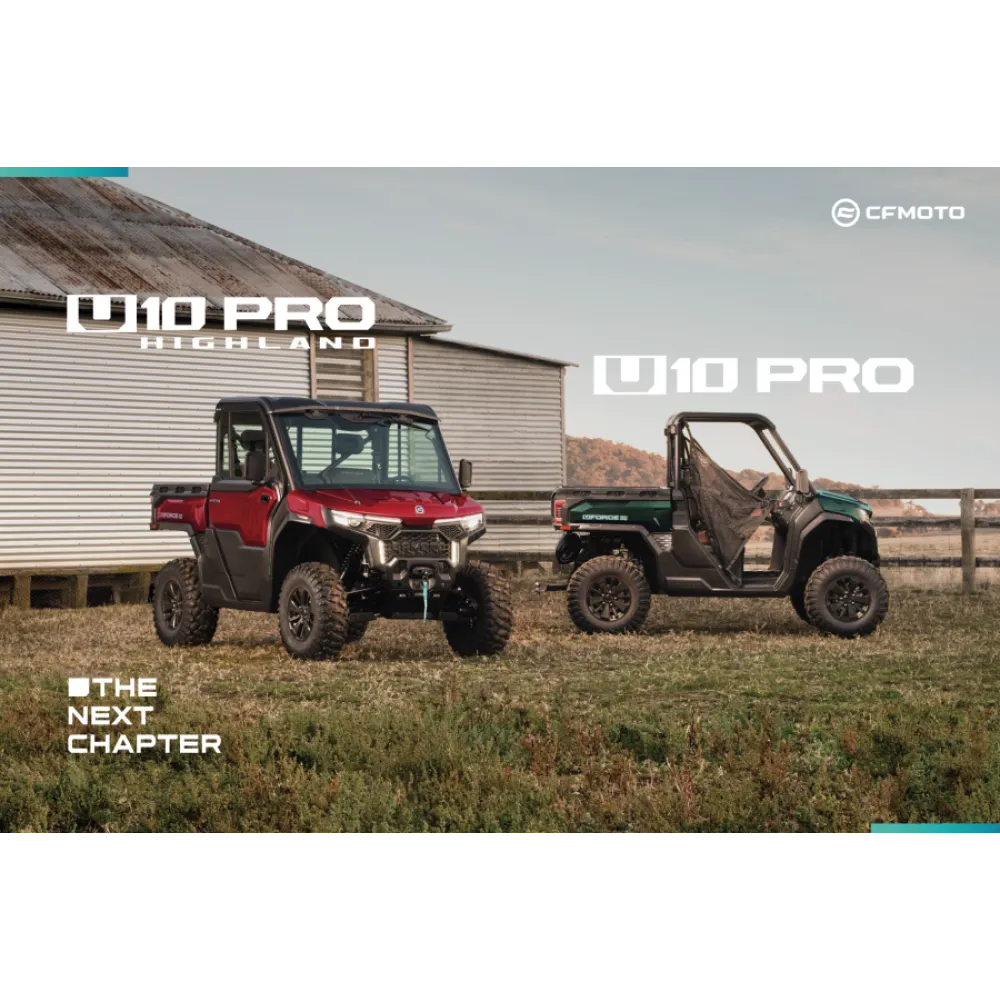 Plakatas CFMOTO U10 PRO (1200x800mm) 701110-00790