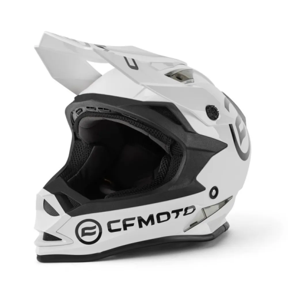 Šalmas CFMOTO OFF-ROAD HELMET Baltas