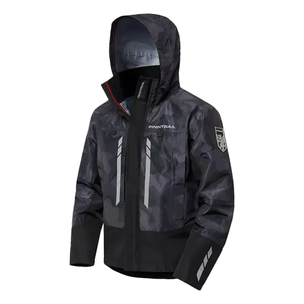 Striukė Finntrail Jacket GreenWood 4021 CamoShadowBlack