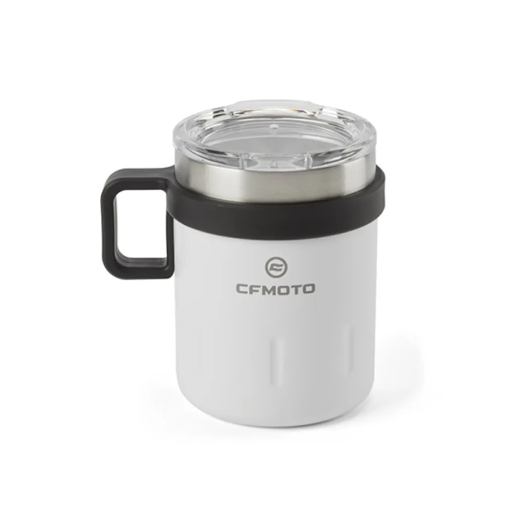 Termo puodelis CFMOTO 350ml Baltas