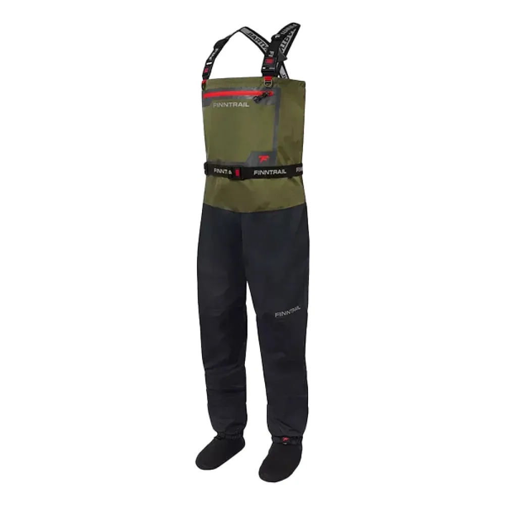 Kombinezoninės kelnės Finntrail Wademan 1524 Khaki