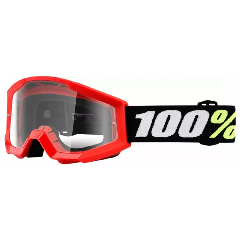 100% Strata Mini Vaikiški Akiniai Raudoni