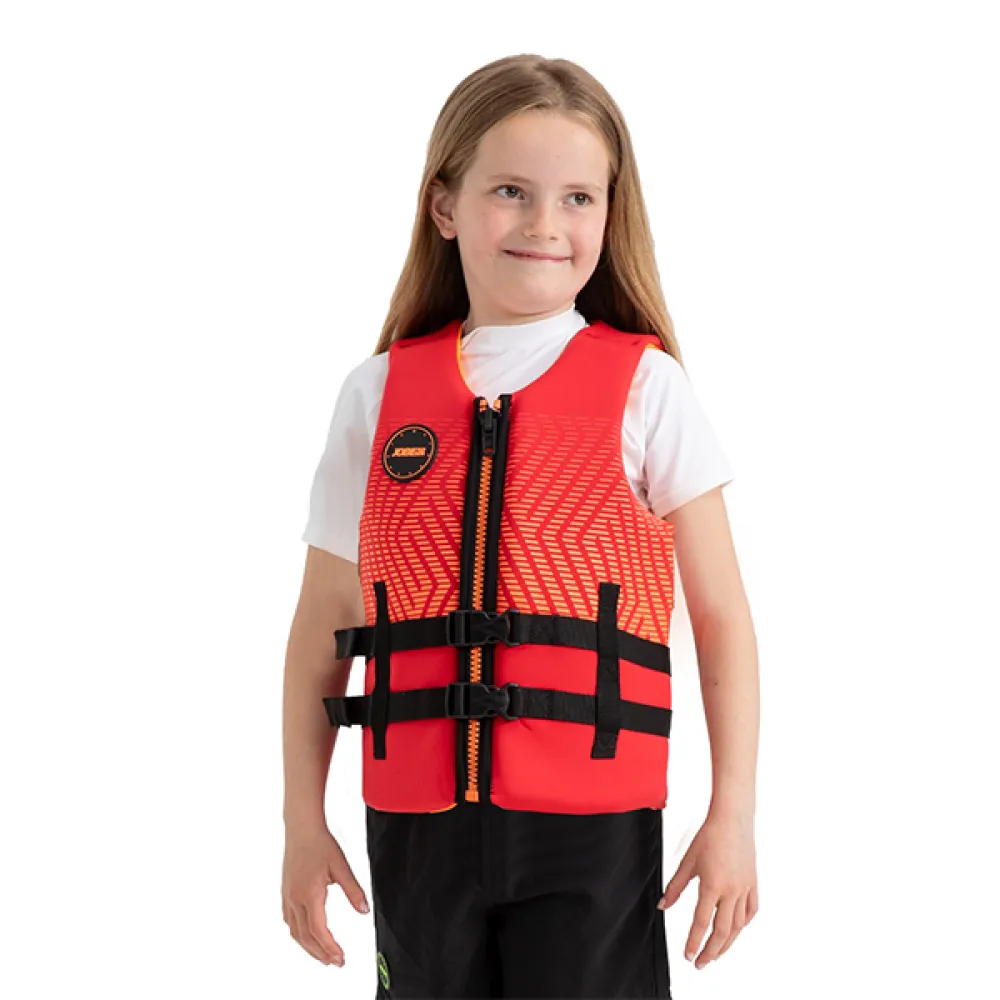 Gelbėjimosi liemenė vaikiška JOBE Neoprene Vest Youth Raudona