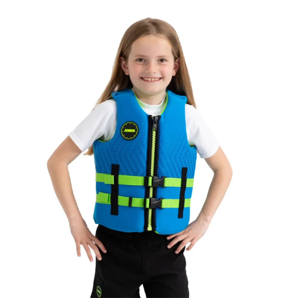 Gelbėjimosi liemenė vaikiška JOBE Neoprene Vest Youth Mėlyna