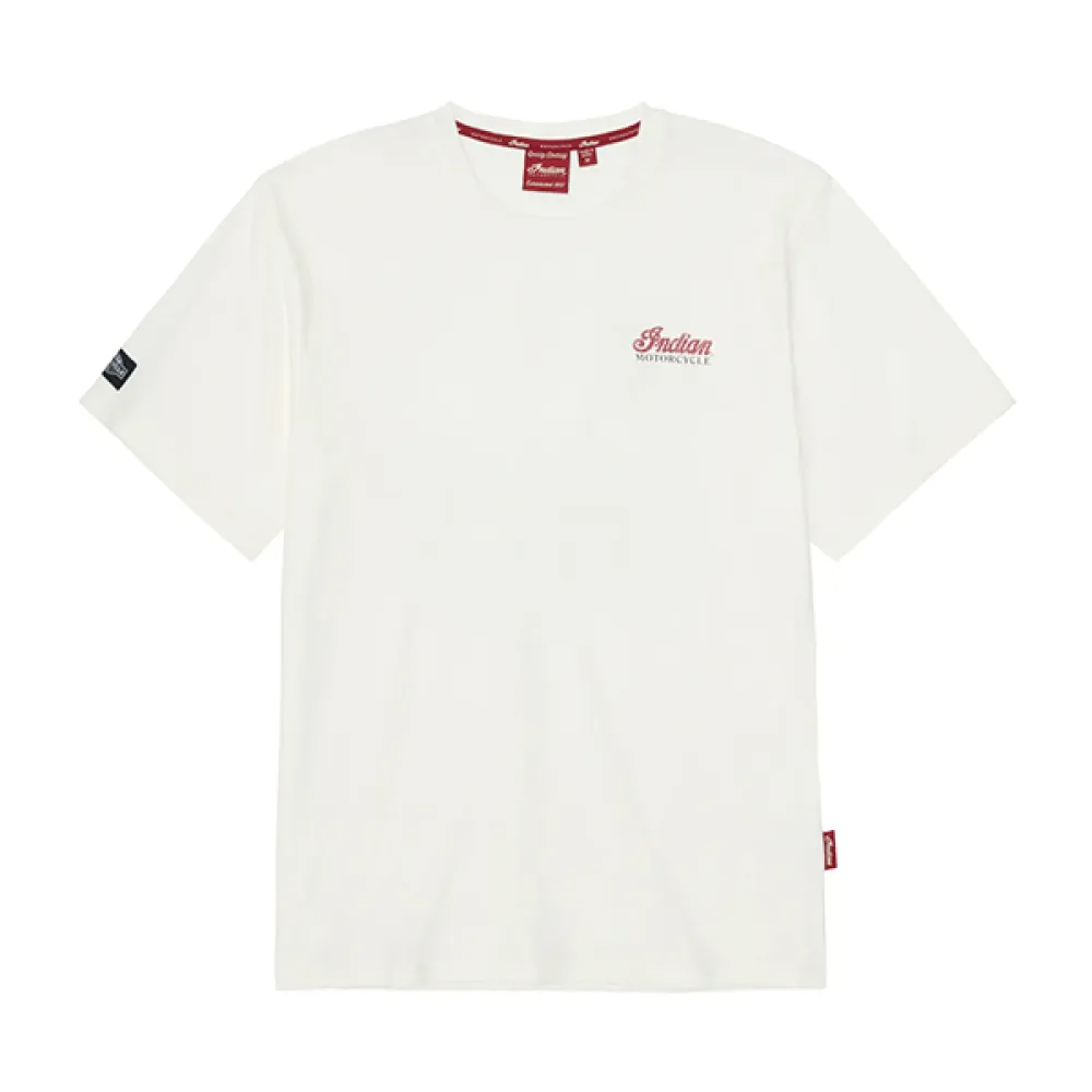 Vyriški marškinėliai Indian Motorcycle Men's 841 Bike T-Shirt Balti