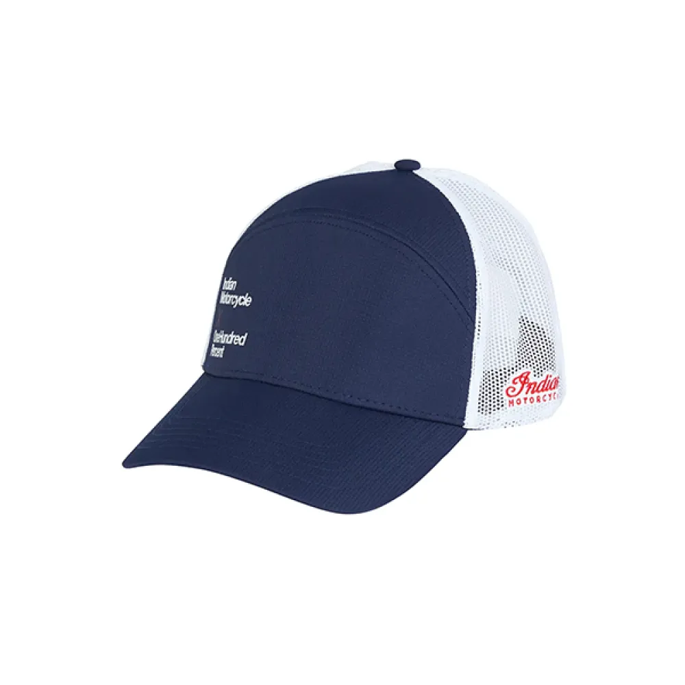 Kepurė Indian IMC X 100% Trucker, Mėlyna/Balta