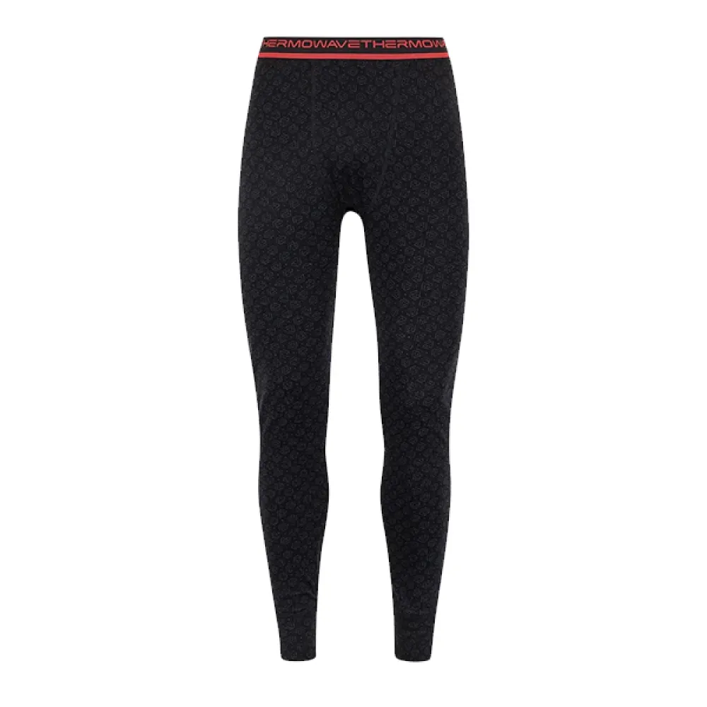 Termo kelnės vyriškos Thermowave Merino Xtreme Thermal Black/Dark Grey Melange