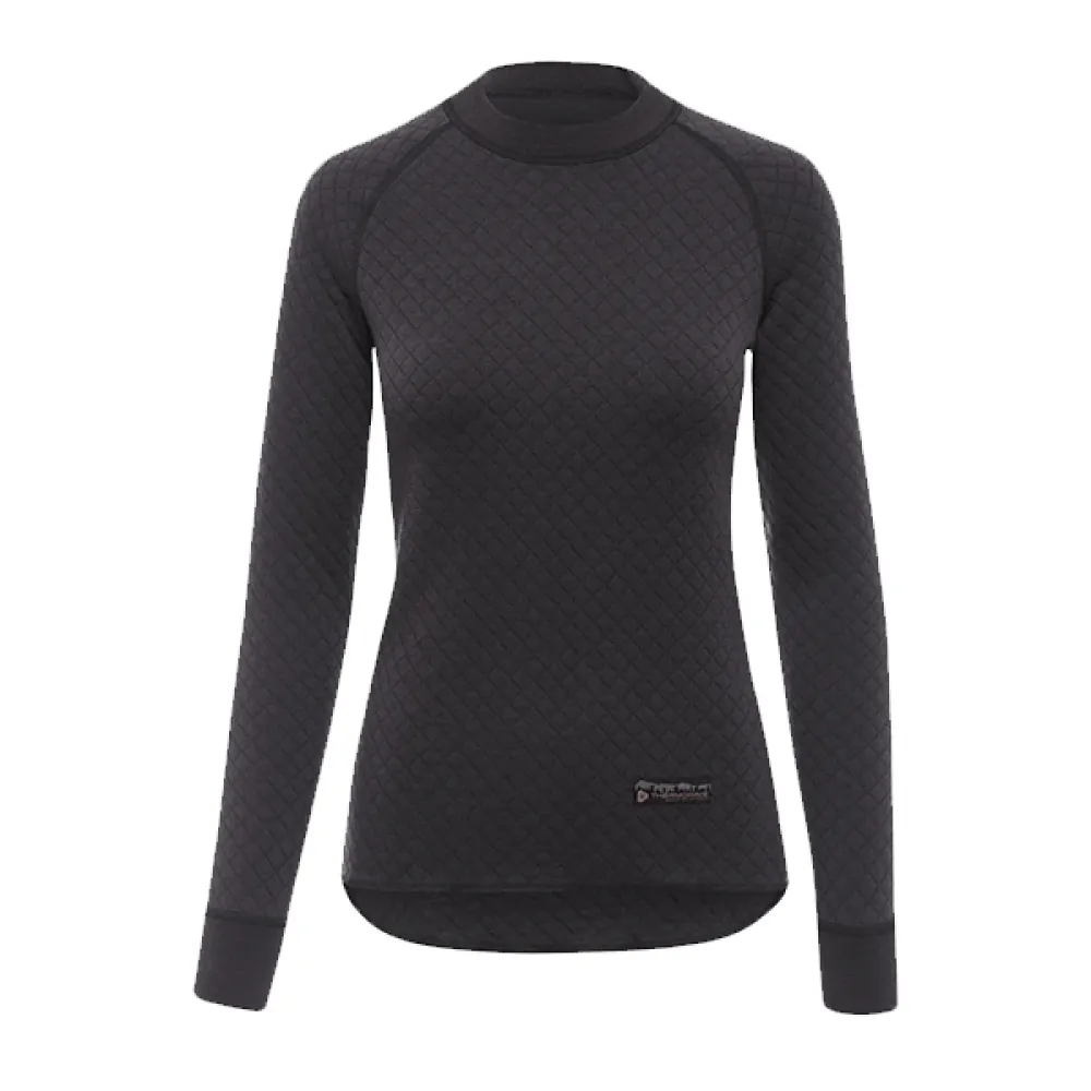 Termo marškinėliai moteriški Thermowave Merino 3IN1 Anthracite