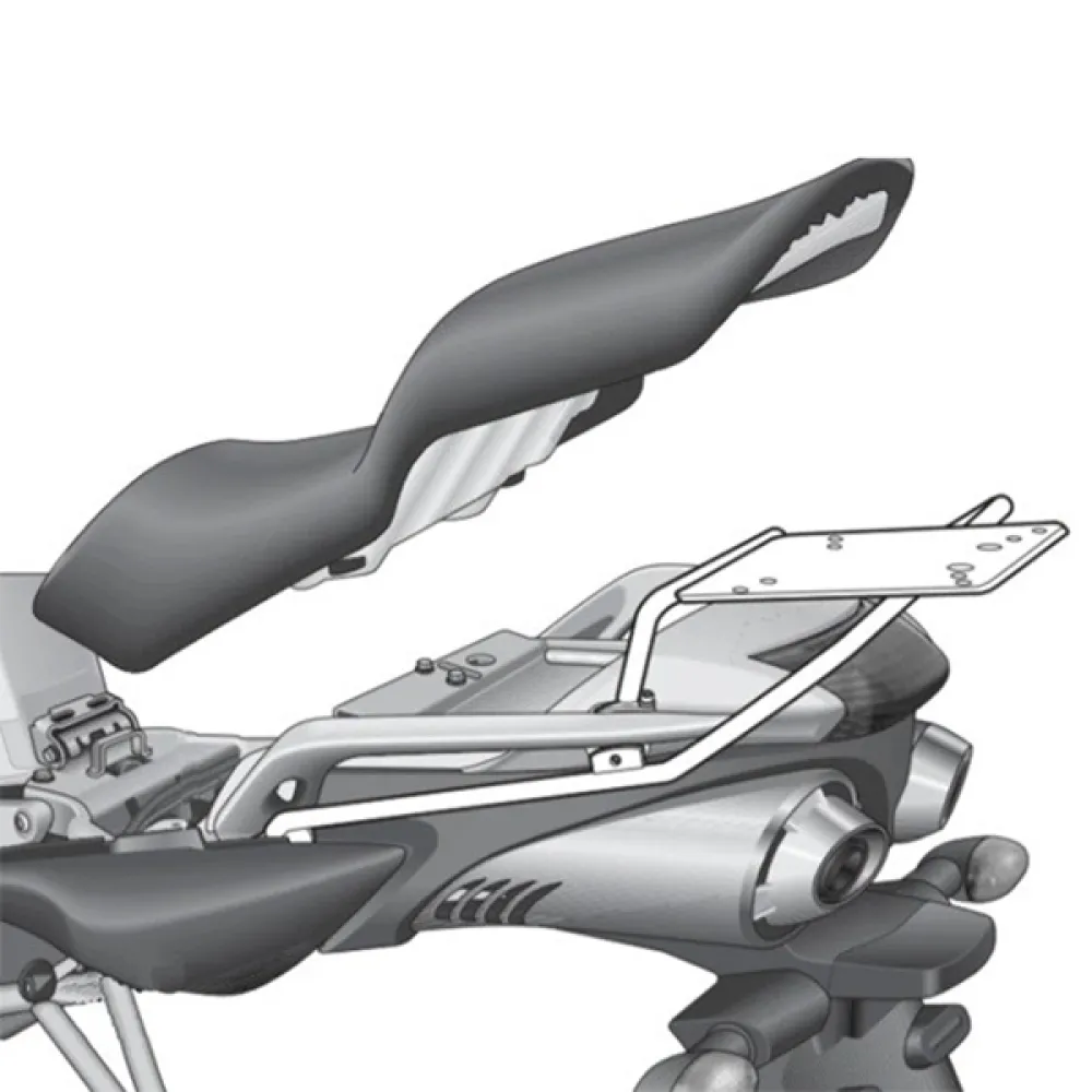 Centrinės dėžės tvirtinimo komplektas SHAD Yamaha FZ6 S/N