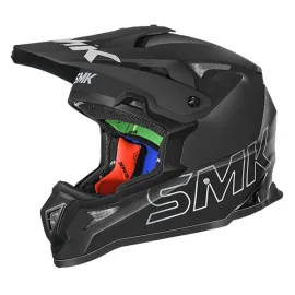 Šalmas SMK Allterra Solid Matinis juodas