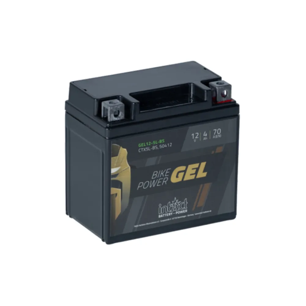 Akumuliatorius INTACT CTX5L-BS GEL 12V 4Ah 70A