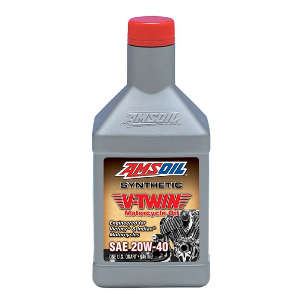 Alyva AMSOIL 20W40 100% Synthetic V-Twin Motorcycle Oil