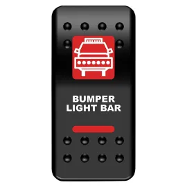 Bamperio šviesų jungiklis Moose Offroad BLB-PWR-R