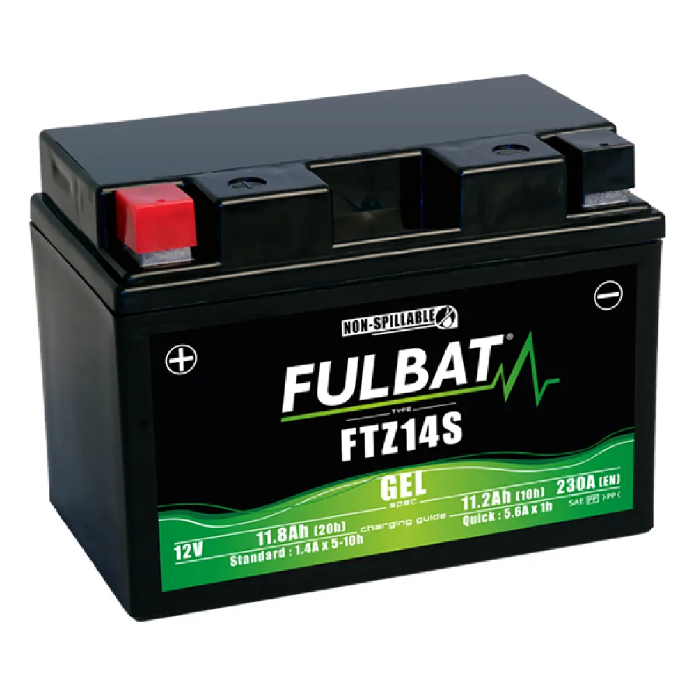 Akumuliatorius FULBAT GTZ14S (FTZ14S GEL) 12V 11.2Ah 230A