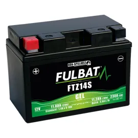 Akumuliatorius FULBAT GTZ14S (FTZ14S GEL) 12V 11.2Ah 230A