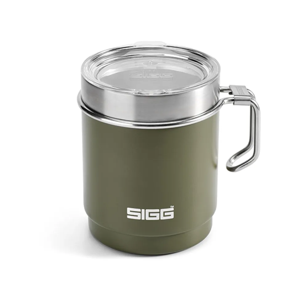 Nerūdijančio plieno termo puodelis (360ml) SIGG x CFMOTO Olive Green