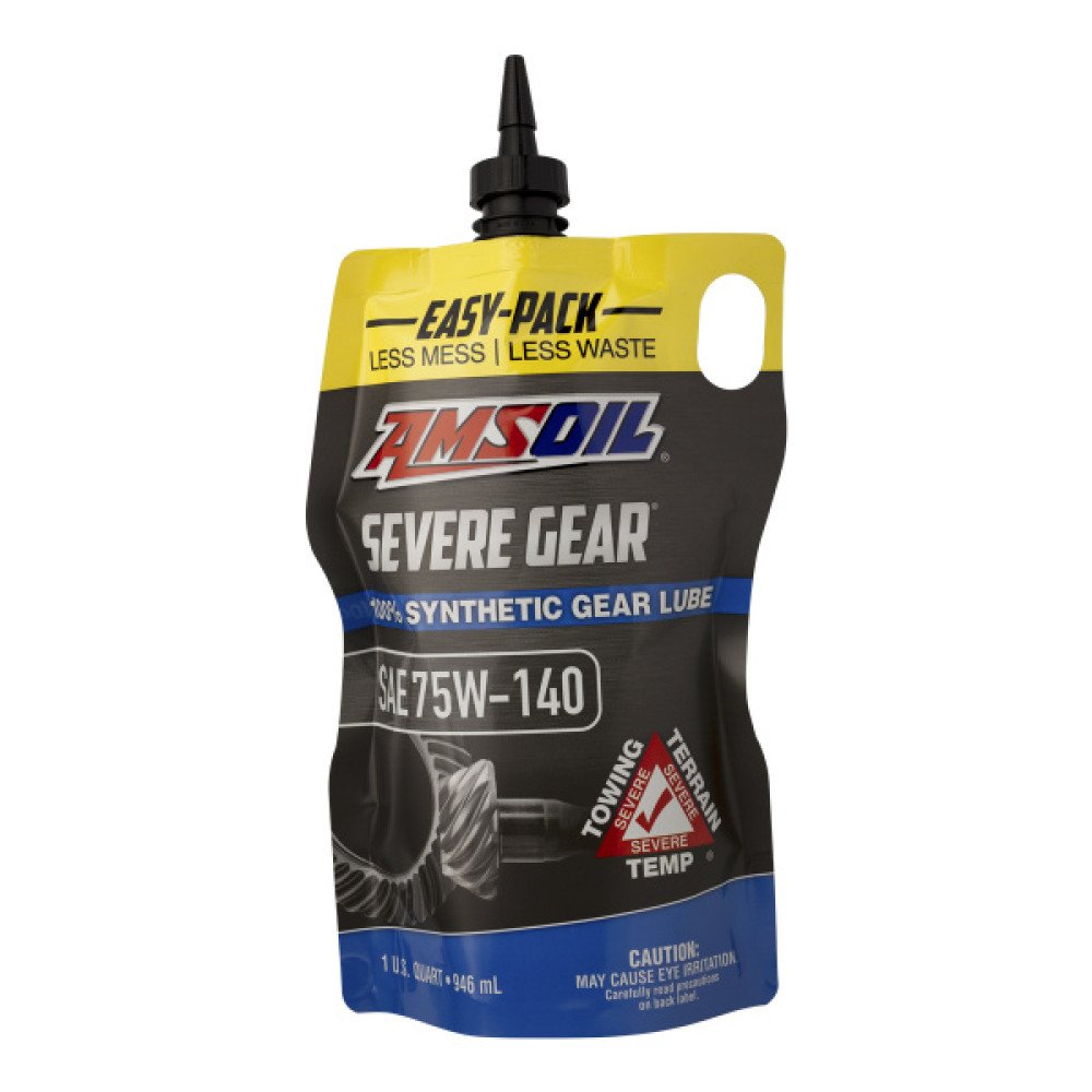 Pavarų dėžės alyva AMSOIL Severe Gear SAE 75W140 Synthetic Gear Lube