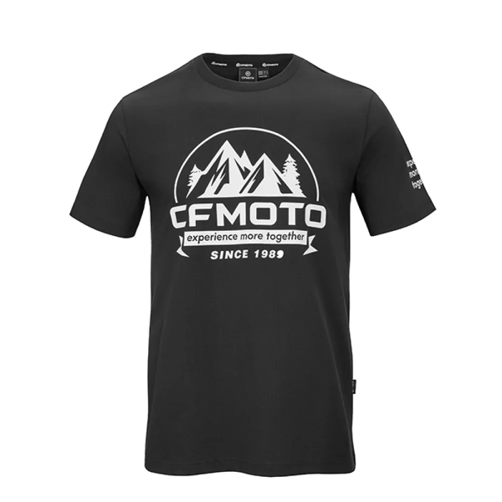 Vyriški marškinėliai CFMOTO SINCE 1989 Juodi