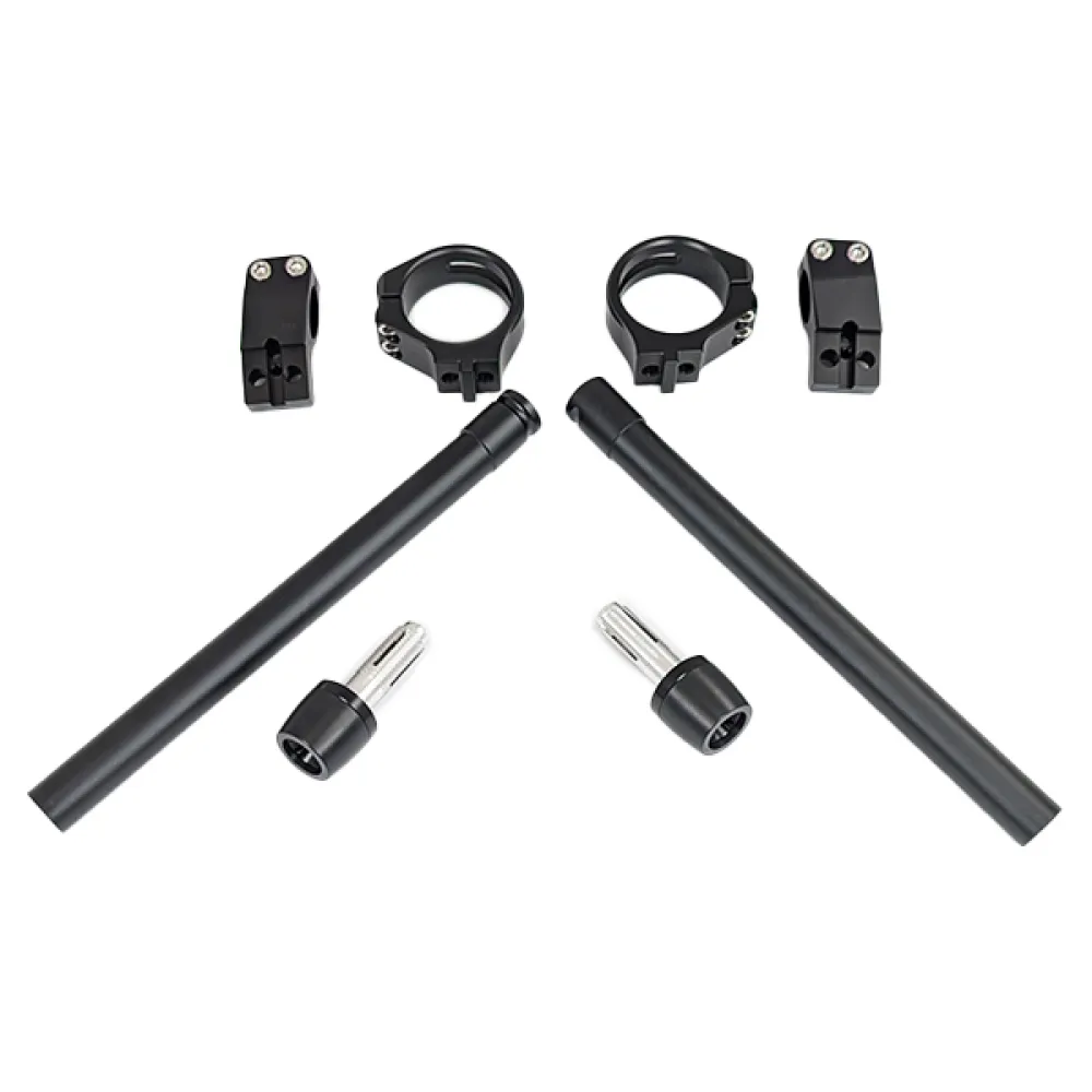 Vairo rankenos (Clip-On) CFMOTO 675SR-R (juodos)