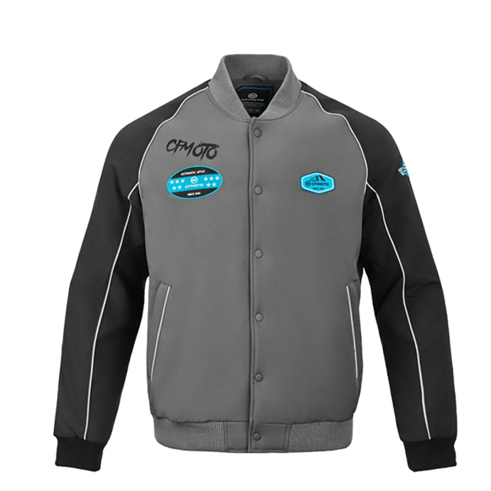 Vyriška striukė CFMOTO Padded Jacket (Juoda/Pilka)