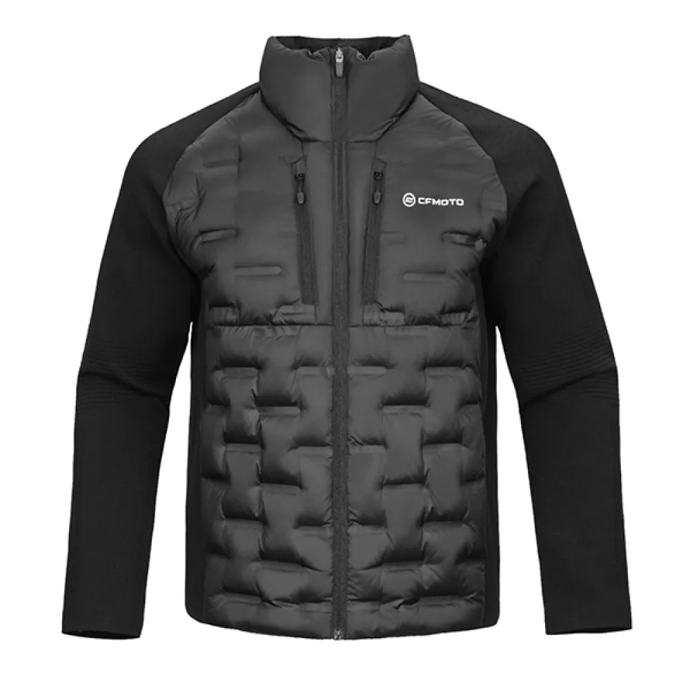 Vyriška striukė CFMOTO Knitted Sleeved Down Jacket (Juoda)