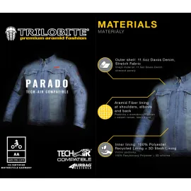 STRIUKĖ TRILOBITE 2095 PARADO TECH-AIR VYRAMS JUODA