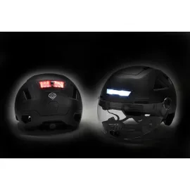 ŠALMAS VITO E-LIGHT SU SKYDELIU MATINIS JUODAS