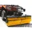 SHARK PROFESIONALUS GATVIŲ IR SNIEGO VALYTUVAS SKIRTAS ATV/UTV + 130L TALPOS SURINKĖJAS