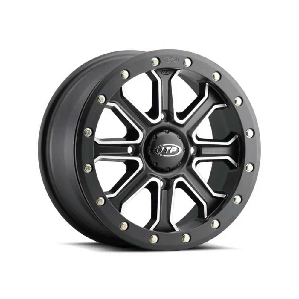 INERTIA 14X7 4/137 5+2 MAT BLACK