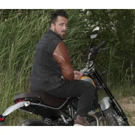 STRIUKĖ TRILOBITE 964 ACID SCRAMBLER DENIM VYRAMS RUDA