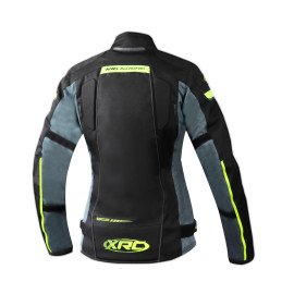 MOTO STRIUKĖ XRC TOTTER WTP MOTERIMS JUODA/ PILKA/ ŽALIA