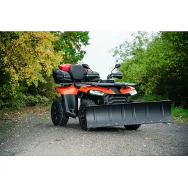 UNIVERSALUS SNIEGO PEILIS SHARK 150 CM GREITO FIKSAVIMO JUODAS